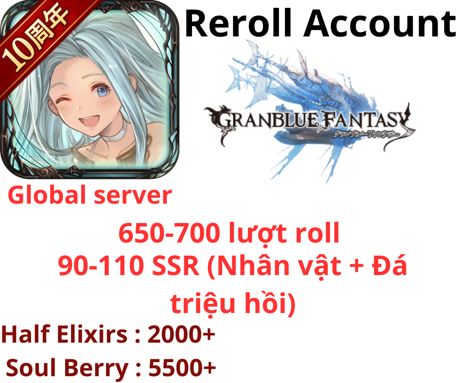 Granblue Fantasy Reroll 650-700